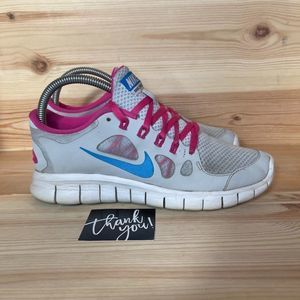 WMs Nike Free 5.0 580565-046 Athletic Shoes US 7.5